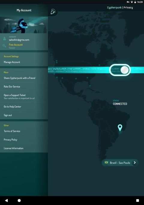 Cypherpunk Privacy - VPN Proxy screenshot 3