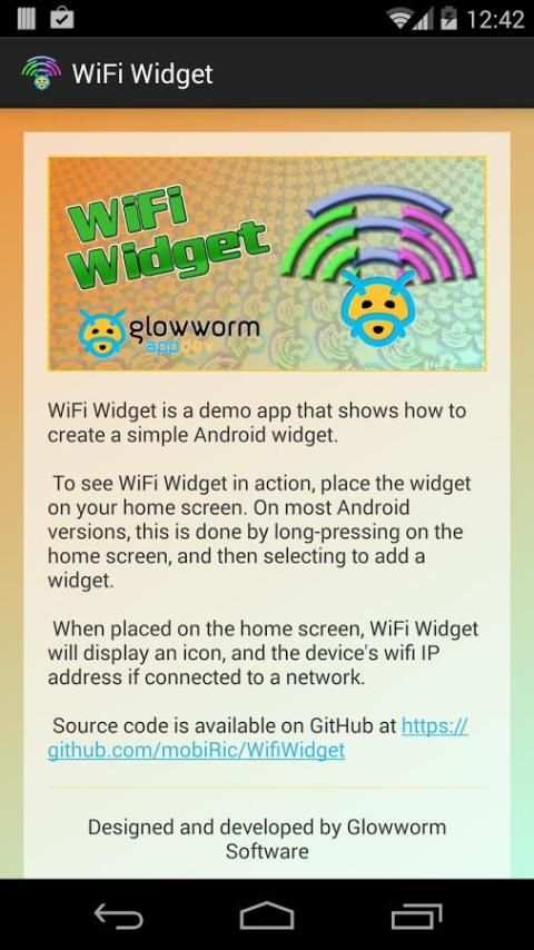 WiFi Widget 5 تصوير الشاشة