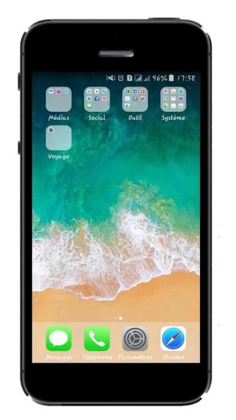 iLauncher OS 10 launcher HD скриншот 3