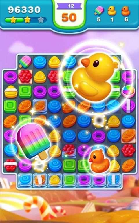 Candy Splash - Line Match 3 screenshot 4
