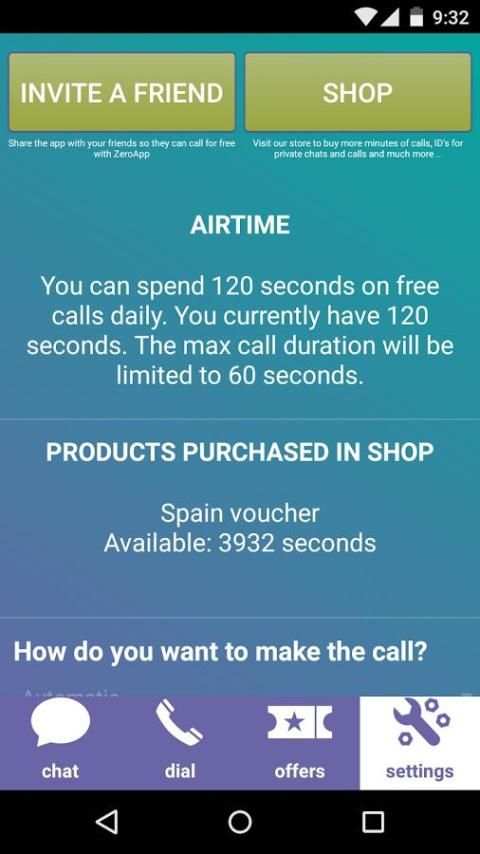 ZeroApp 2 تصوير الشاشة