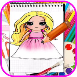 How to Draw Barby Doll иконка