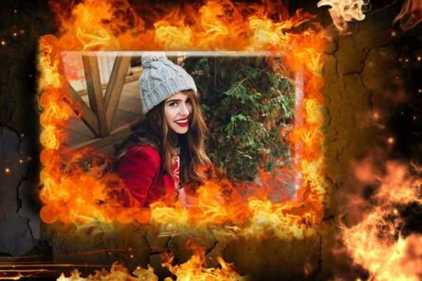 Fire Photo Frame screenshot 2