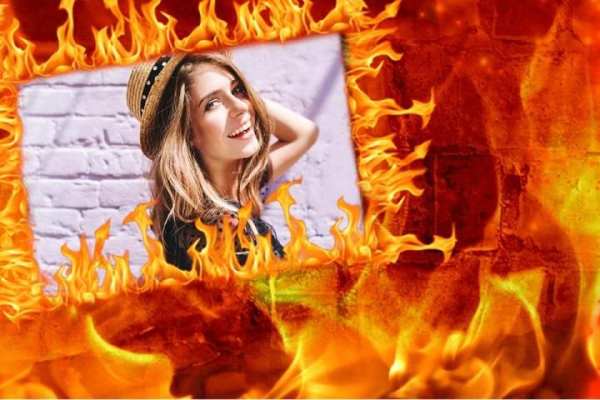 Fire Photo Frame screenshot 5