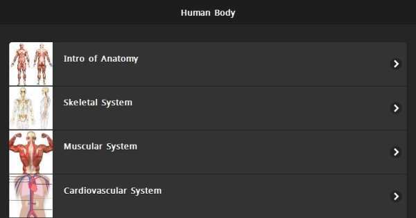 Human Body स्क्रीनशॉट 2