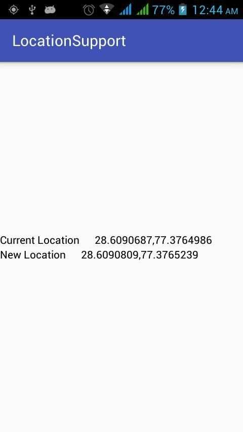 Location Support скриншот 1