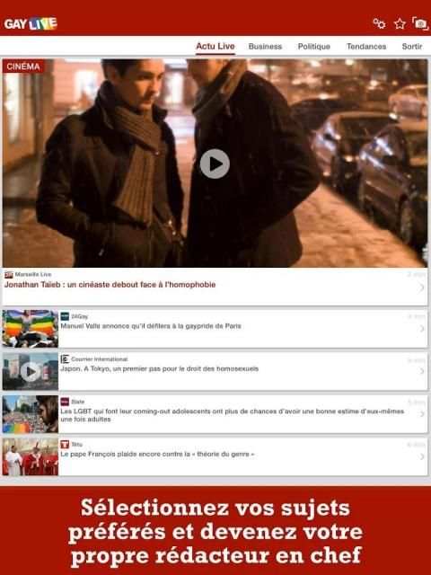 Gay Live : all LGBT news screenshot 4