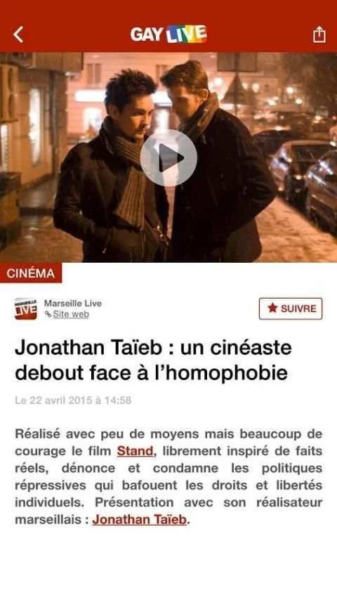Gay Live : all LGBT news screenshot 8