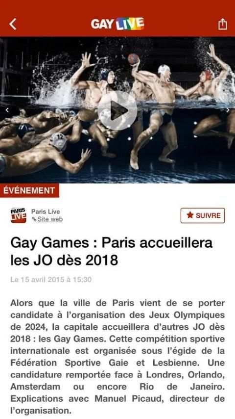Gay Live : all LGBT news screenshot 7