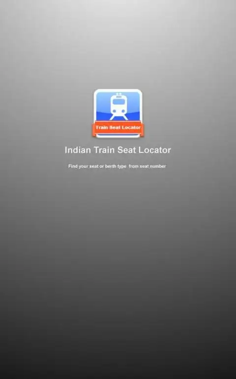Indian Train Seat Locator screenshot 1