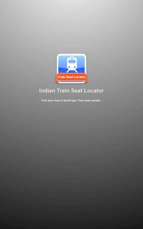 Indian Train Seat Locator screenshot 1