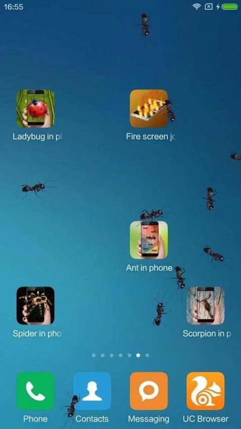 Ant in phone joke screenshot 4