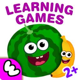 Funny Food Educational Games for Kids Kindergarten