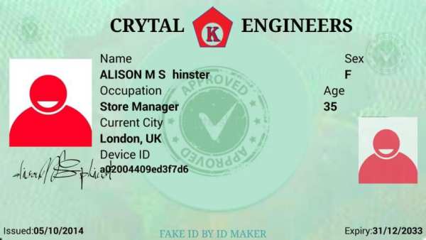 ID Creator screenshot 3