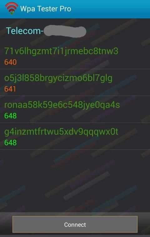 Wifi Wpa Tester pro screenshot 1