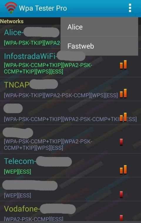 Wifi Wpa Tester pro 2 تصوير الشاشة