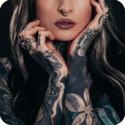 Name Tattoo Art Editor With LWP-Color&BlackTattoos