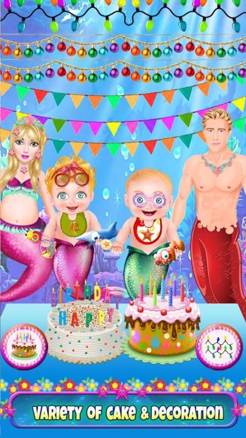 Mermaid Mommy Maternity Twins screenshot 1