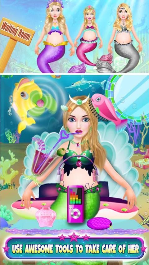 Mermaid Mommy Maternity Twins screenshot 5