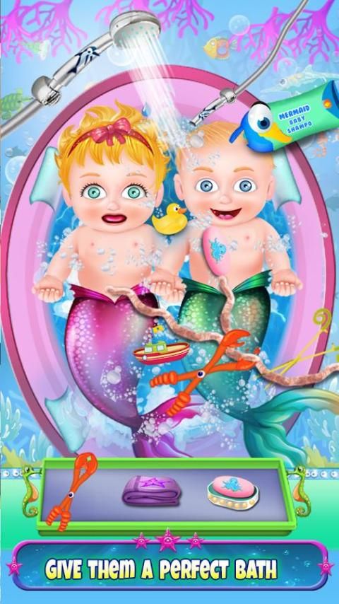 Mermaid Mommy Maternity Twins screenshot 3