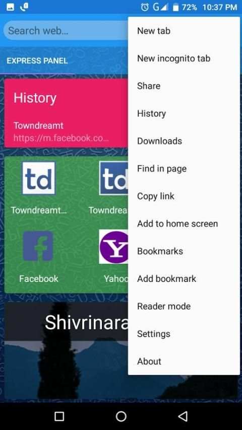 Zorro Browser screenshot 3