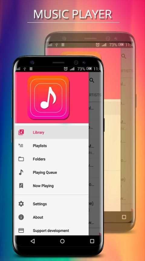 Music Player - Mp3 Player , Top Music Player 2017 5 تصوير الشاشة