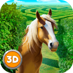 Wild Horse Maze Adventure Sim иконка