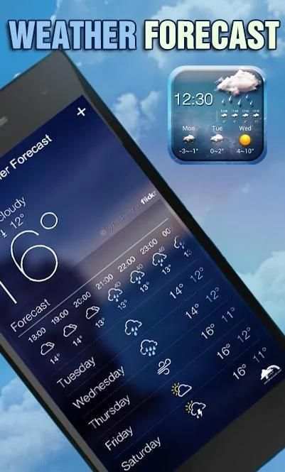 Weather - Theme & Wallpaper скриншот 2
