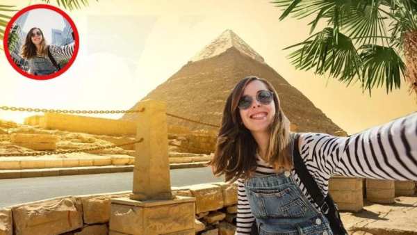 Pyramid Mesir Photo Editor screenshot 1