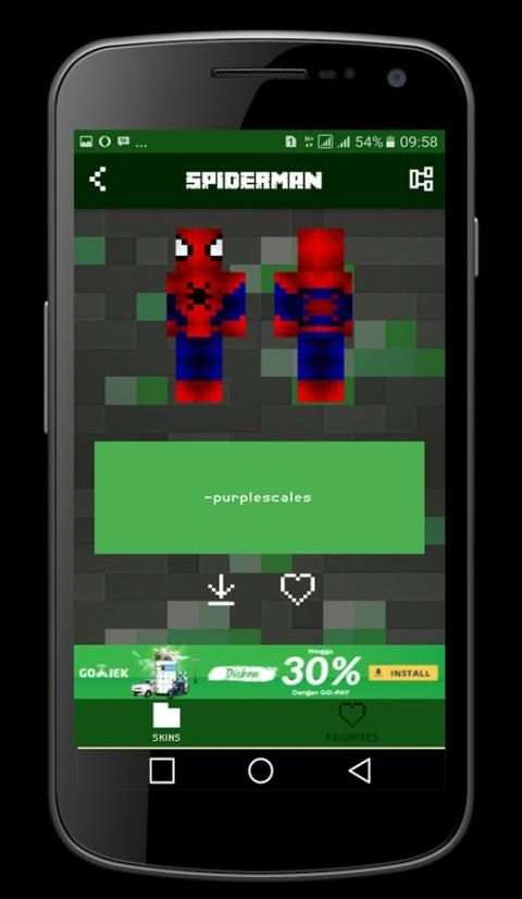 Super Hero skin for Minecraft PE screenshot 2