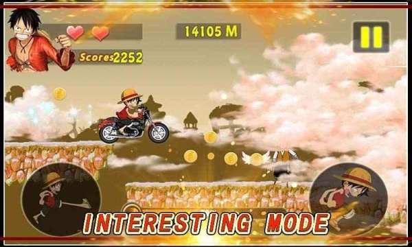 One Piece Bike Run screenshot 2