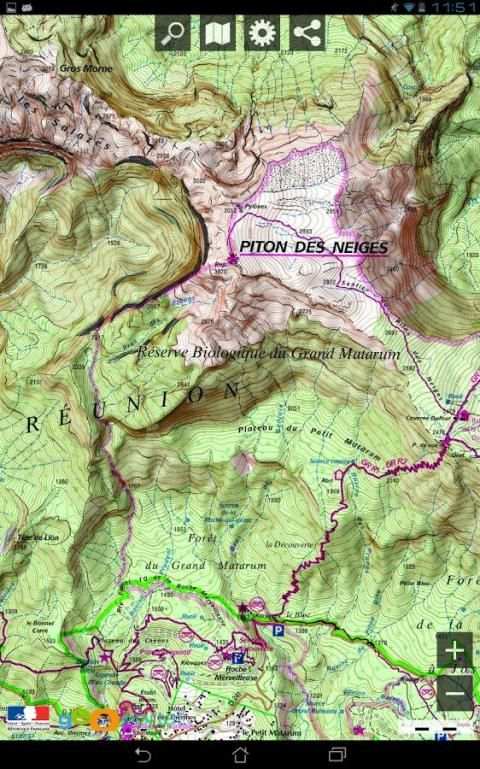 Géoportail mobile screenshot 10