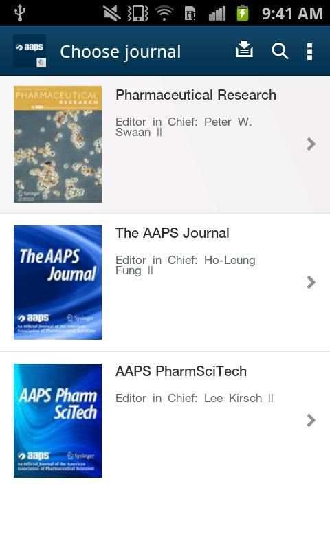 AAPS Journals screenshot 11