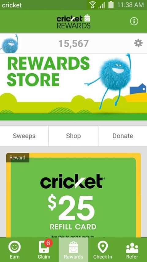 Cricket Rewards स्क्रीनशॉट 3
