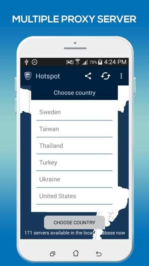 VPN Master Hotspot - Super VPN Client 1 تصوير الشاشة