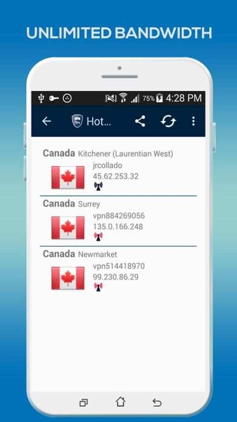 VPN Master Hotspot - Super VPN Client 3 تصوير الشاشة