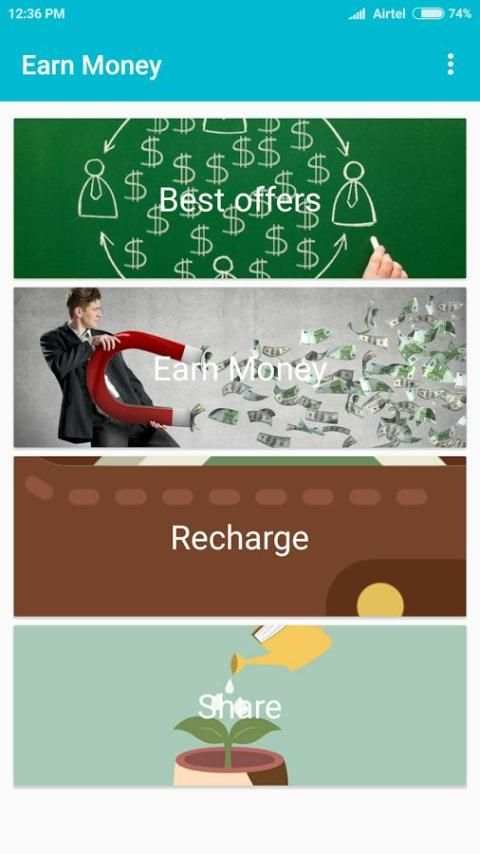 Earn Recharge Free Recharge скриншот 3