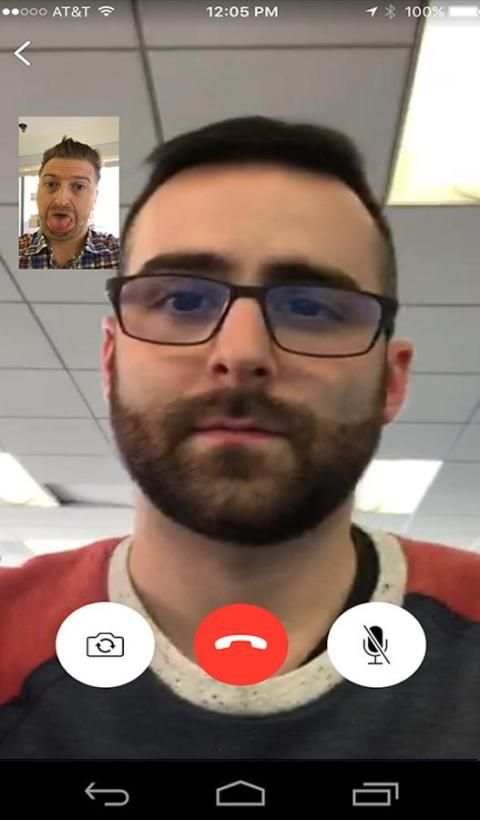 New Google : Duo hints скриншот 1