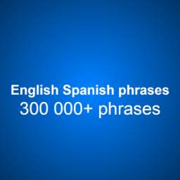 English Spanish offline phrases