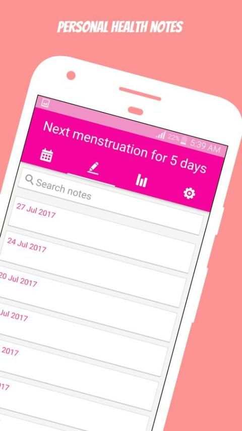 My Period Tracker - Menstruation Calendar screenshot 15