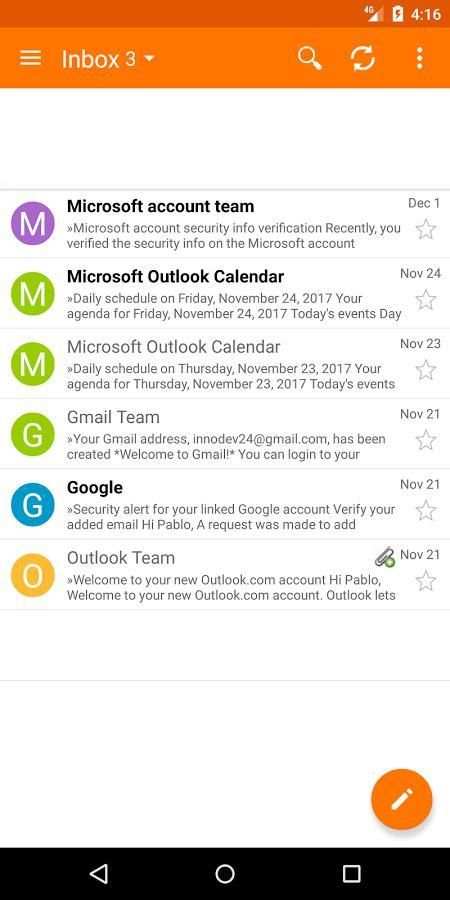 Email for Hotmail screenshot 5