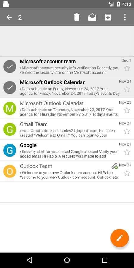 Email for Hotmail screenshot 4