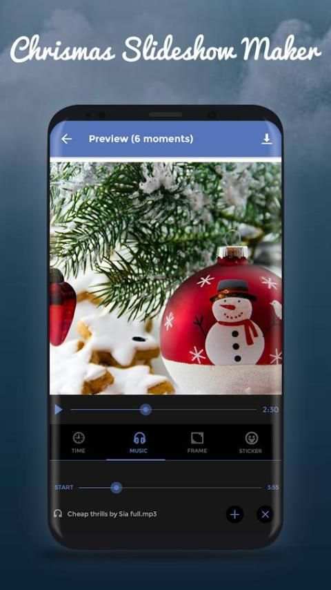 Christmas SlideShow Maker скриншот 3