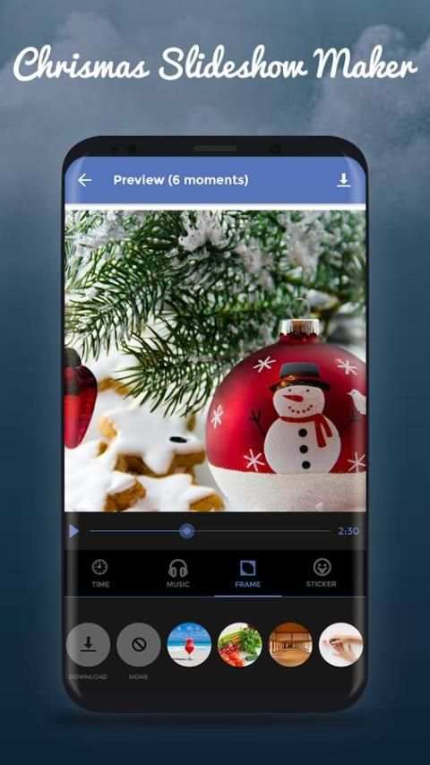 Christmas SlideShow Maker скриншот 2