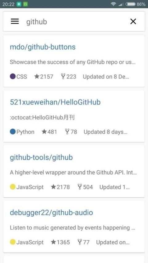 My GitHub 4 تصوير الشاشة