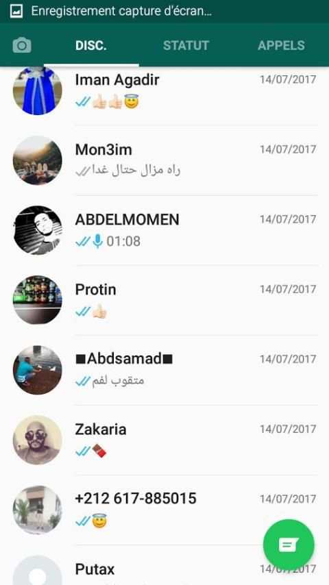 WatsAp Messenger скриншот 4