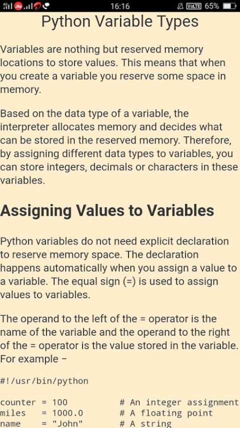 Learn Python screenshot 2