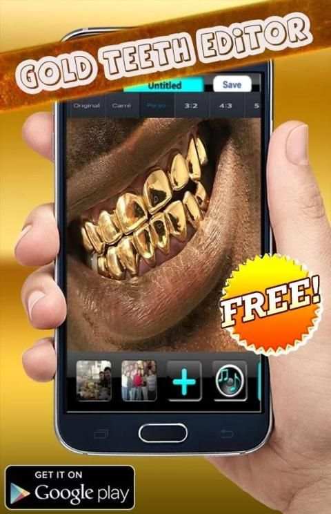 Gold Teeth Camera स्क्रीनशॉट 3