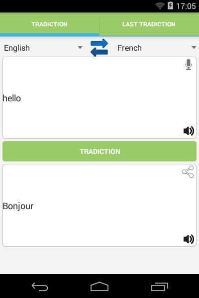 traslator screenshot 2