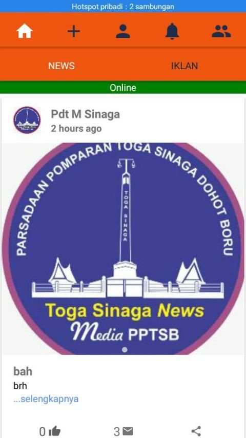 Toga Sinaga News screenshot 2
